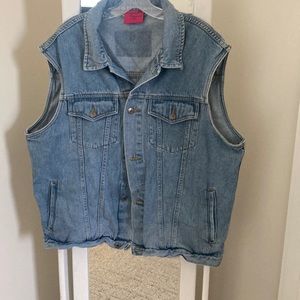 Mens Vintage Jean Vest